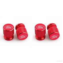 Cargar imagen en el visor de la galería, Alloy Tire Valve Stem Caps &amp; Air Valve Dustproof Covers for Ford Mustang / Fiesta / Focus | FORD