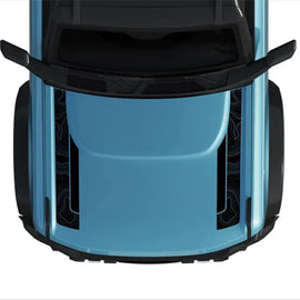 Sporty Fashionable Professional Vinyl Decal Kit for Ford Bronco | Full-Body PVC Appearance Wrap