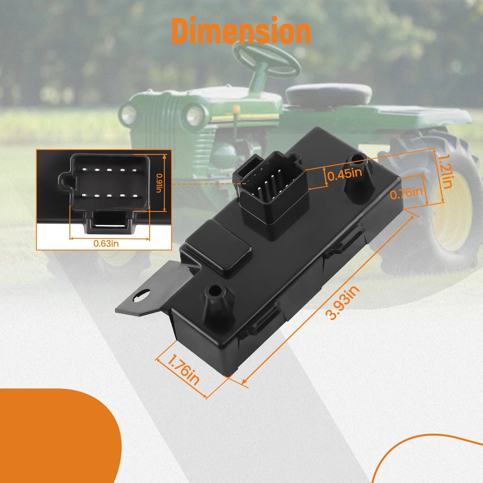 Electronic Control Unit for John Deere X530 X534 X540 X590 X340 X300R AM136588