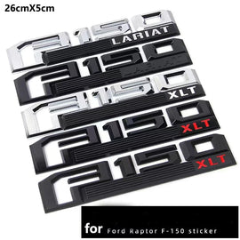 3D F-150 ABS Emblem Sticker for Ford Raptor / F-150 Lariat / XLT | Modified Style Badge