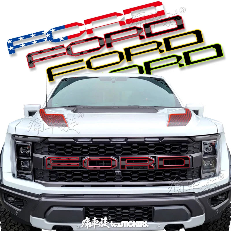 Custom Vinyl Decal Kit for Ford F-150 Raptor 3rd Gen 3.5T (2023) | Special KK Wrap