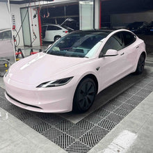 Load image into Gallery viewer, Precut Color Change PPF for Tesla Model 3 Highland (2024–2025) | Black &amp; Glacier Blue PET Film