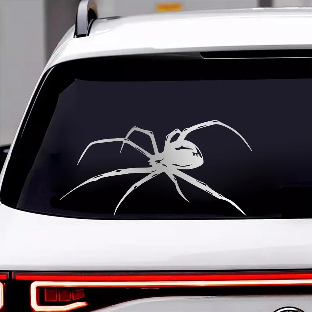 Mysterious Spider Pattern Vinyl Car Sticker | Universal Auto Body Decal