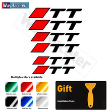 Cargar imagen en el visor de la galería, Audi Brake Caliper Decal Set – High-Temp Reflective Vinyl | A3 A4 A5 A6 A7 A8 Q2 Q3 Q5 Q7 Q8 TT TTS S-Line (6 Pcs)