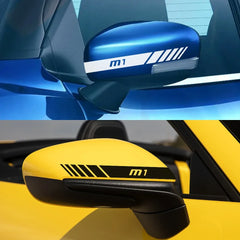 Side Mirror Decoration Sticker for BMW Z4 / M4 / M3 (E85, G29, F82, F83, F80) | 2-Piece Vinyl