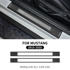 Real Soft Carbon Fiber Interior Trim for Ford Mustang GT (2015-2025) | LHD & RHD