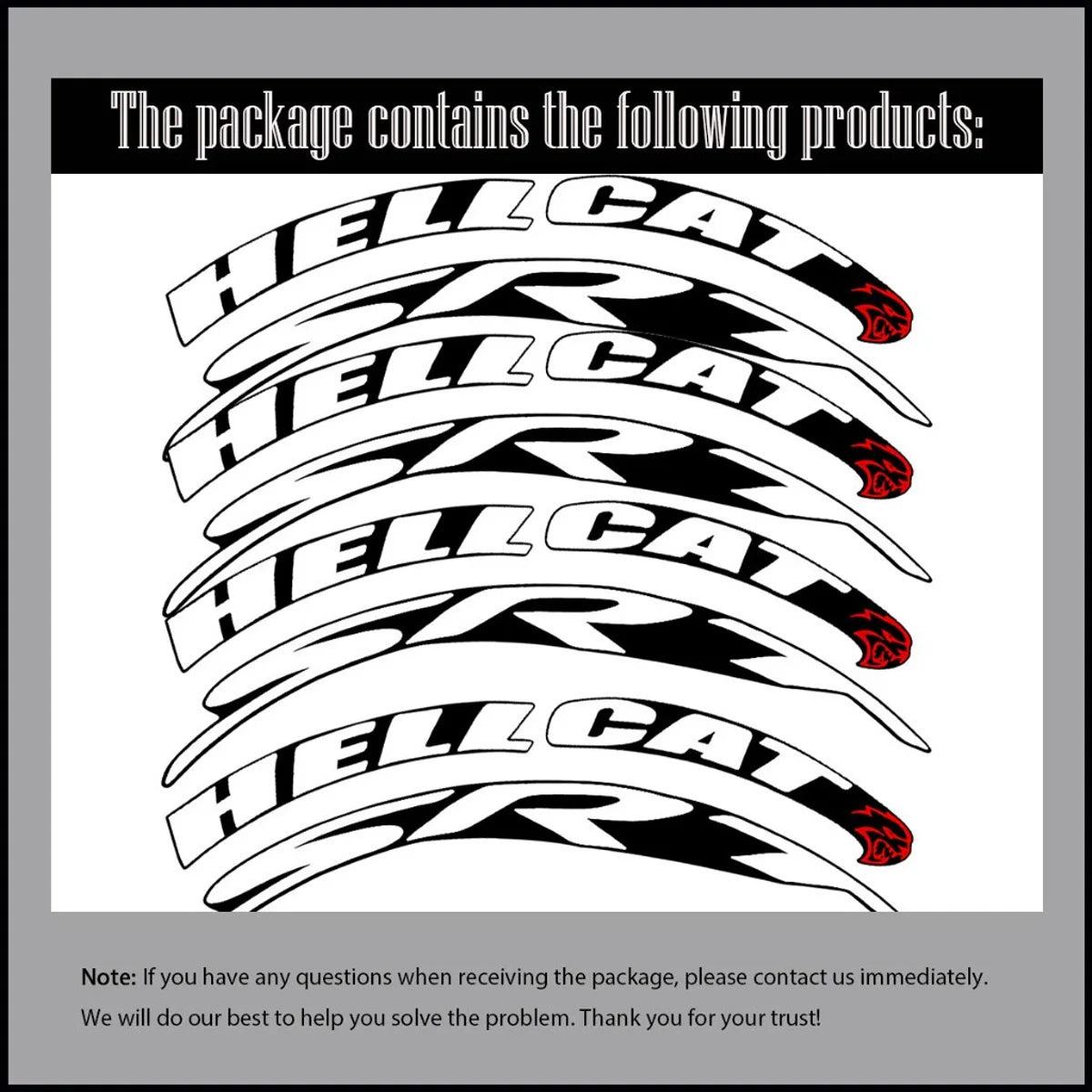 SRT 3D Rubber Permanent Tire Lettering Sticker | Universal Wheel Tuning