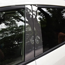 Cargar imagen en el visor de la galería, Black Carbon Fiber Door &amp; Window Trim Sticker for Lincoln Mark LT / Ford F-150 (2004–2014)