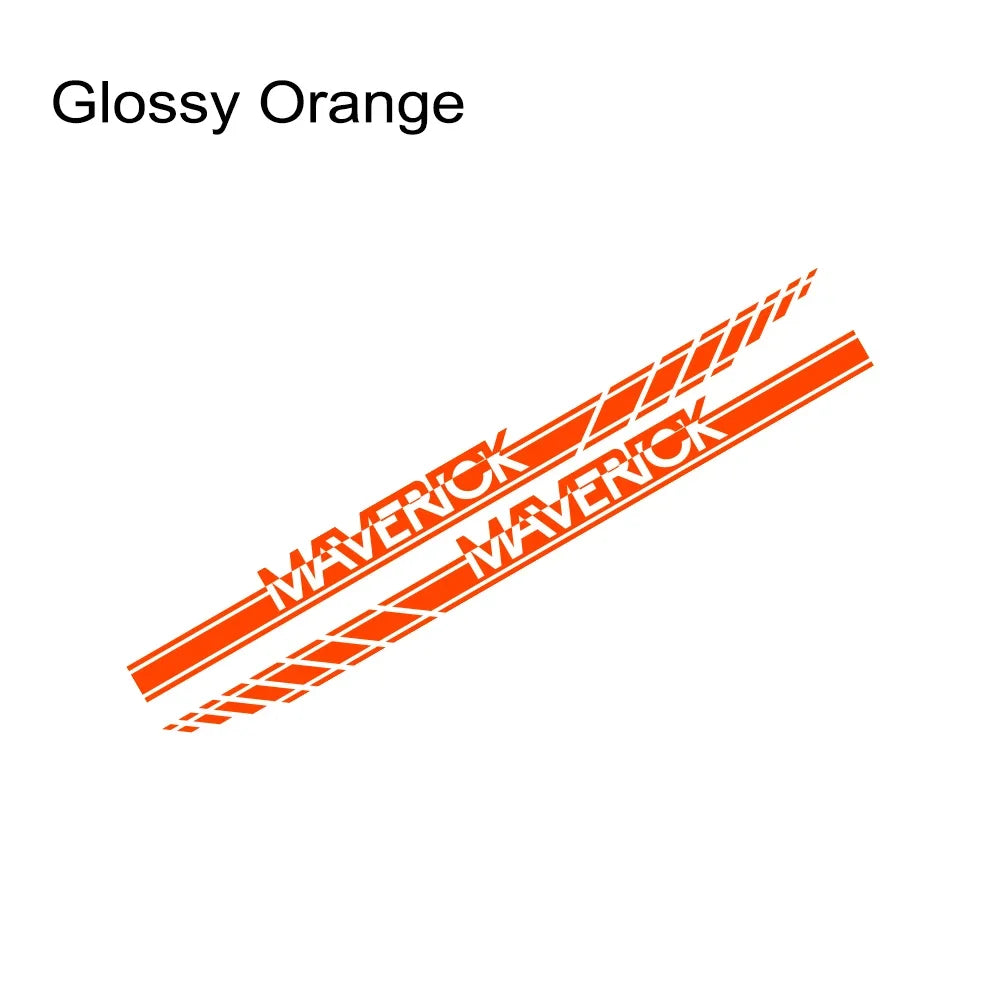 Door Side Stripe Decal for Ford Maverick XL / XLT / Lariat (2022–2023) | 2-Piece Vinyl Graphic