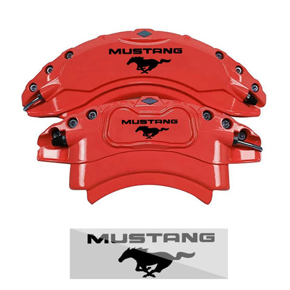 Ford Mustang Brake Caliper Decals – Heat-Resistant High Temp Vinyl (4 Pcs)