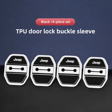 Load image into Gallery viewer, Silicone Door Lock Buckle Protection Cover for Jeep | 4-Piece Anti-Collision Elastic Guard