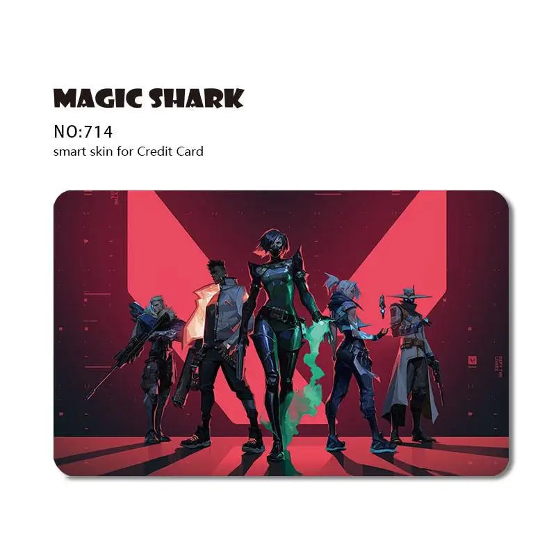 Custom Credit Card Skin Covers – Pokémon, Yu-Gi-Oh, Anime & More