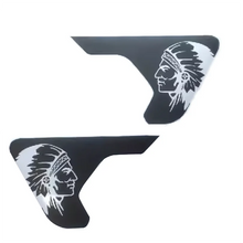 Cargar imagen en el visor de la galería, Eagle, Mountain Topo &amp; Honeycomb Fender Vent Decal for Jeep Wrangler JL / Gladiator JT (2018–2023) | Vinyl Graphics