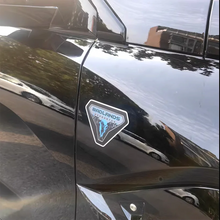 Load image into Gallery viewer, Badlands Sasquatch Fender Vent Decal for Ford Bronco | Forest Mountain Emblem Vinyl Sticker