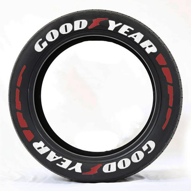 3D PVC Waterproof Tire Letter Stickers | OLPAY Car & Motorcycle