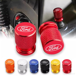 Alloy Tire Valve Stem Caps & Air Valve Dustproof Covers for Ford Mustang / Fiesta / Focus | FORD