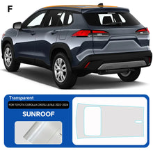 Load image into Gallery viewer, Precut PPF for Toyota Corolla Cross LE / XLE (2022–2024) | TPU Paint Protection Film