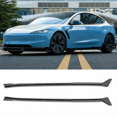 Sport Side Skirt Splitter for Tesla Model 3 Highland (2024+) | Exterior Rocker Panel Modification