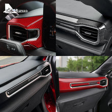 Load image into Gallery viewer, Real Soft Carbon Fiber Interior Trim for Ford Mustang GT / Dark Horse / EcoBoost (2024-2025)