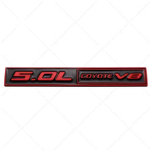 Load image into Gallery viewer, 3D Metal 5.0 COYOTE V8 Trunk &amp; Fender Emblem | Ford Mustang Badge Accessory