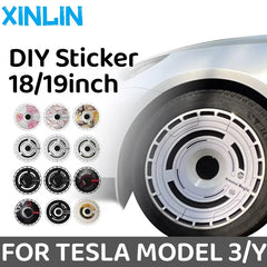 18" High Performance Replacement Hub Cap for Tesla Model Y (2020–2024) | 4-Piece Wheel Cover