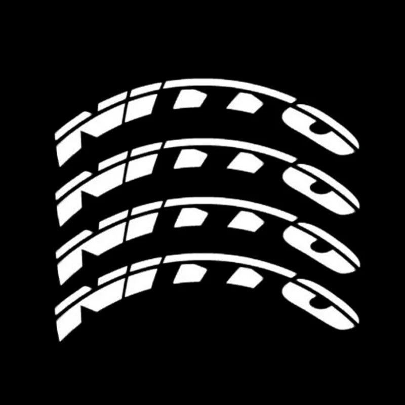 NITTO 3D Rubber Stereo Waterproof Tire Letter Sticker | Car & Moto