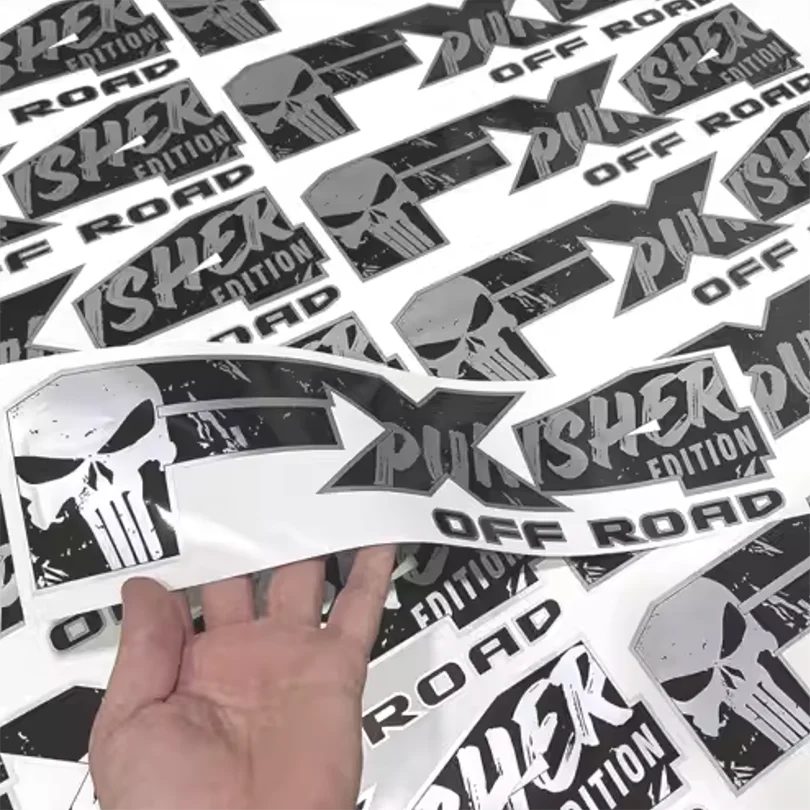 FX4 Off-Road Skull Bedside Decal for 4x4 Trucks | Modified Vinyl Sticker Kit