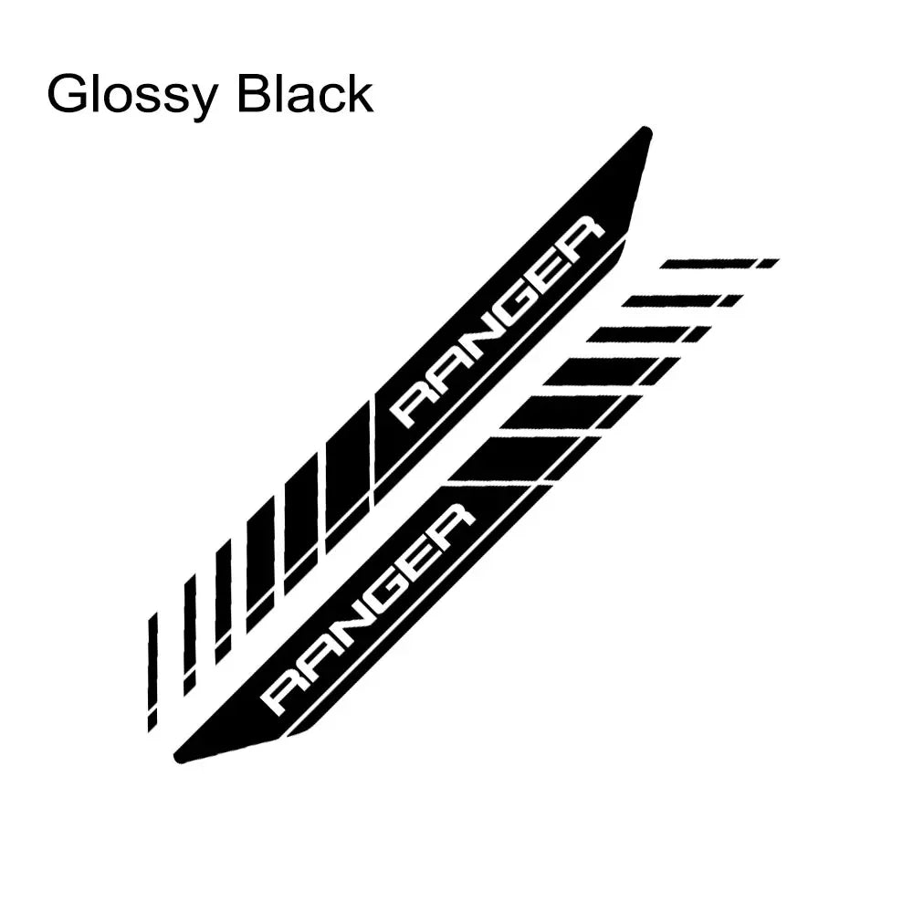 Rear Trunk Side Letter Vinyl Decal for Ford Ranger Raptor | Film Truck Graphic Sticker