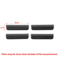 BAWA Car Door Inner Handle Decoration Stickers Protection Cover Interior Accessories For Ford F150 2021 2022 2023 2024 2025