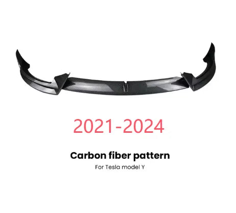 Front Bumper Front Lip Front Shovel kit Compatible for Tesla Model 3 2017-2023 & Model Y 2017-2024,Body Spoiler Splitter kit