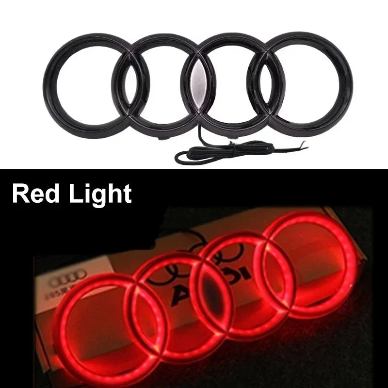 LED Dynamic Streamer Front Grille Emblem for Audi Q7/Q8/S3/A1 | Badge