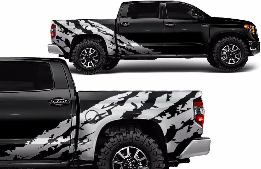 Off-Road Skull Side Graphic Decals - Vinyl Stickers for Dodge Ram 1500