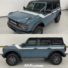 Load image into Gallery viewer, Custom Sports Body &amp; Hood Modification Vinyl Decal Kit for Ford Bronco | PVC Full-Body Wrap