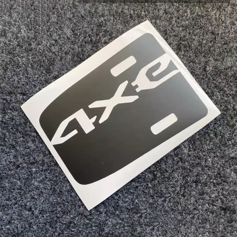 Matte Black Reflective 1941 4xe Hood Decal | Jeep Wrangler Vinyl Wrap