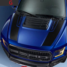 Load image into Gallery viewer, Hood Stripe Decal Kit for Ford F-150 Raptor (2015–2019) | Premium Vinyl Graphics