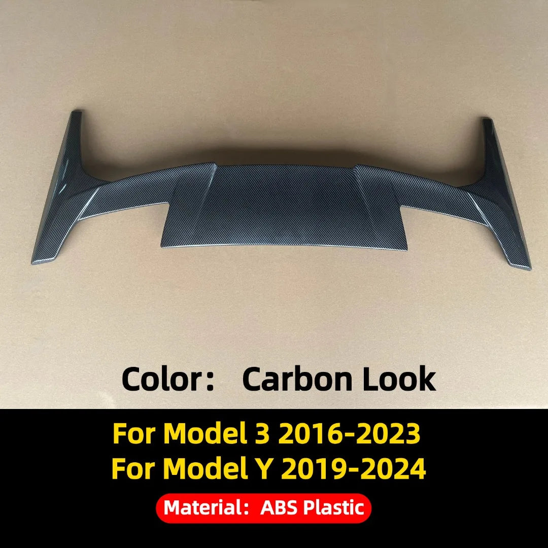 Rear Roof & Trunk Spoiler Wing Body Kit for Tesla Model Y | ABS Tuning Styling Accessory