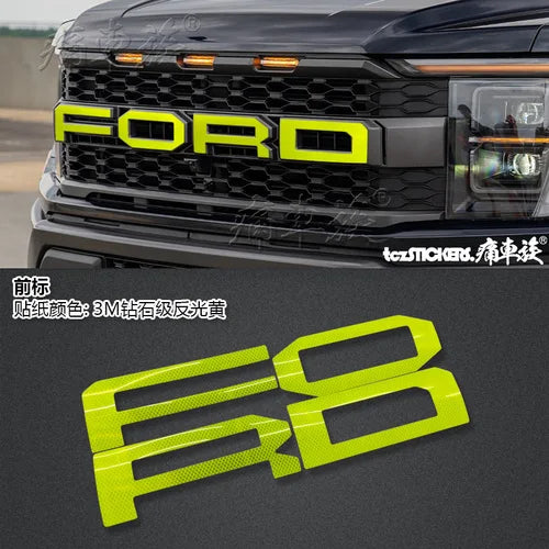 Custom Vinyl Decal Kit for Ford F-150 Raptor 3rd Gen 3.5T (2023) | Special KK Wrap