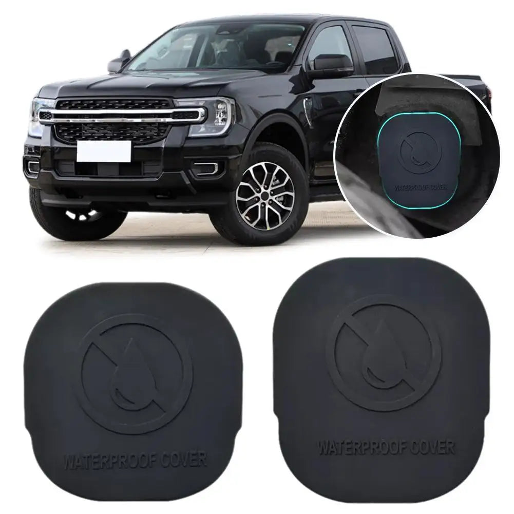 Rear Axle Rubber Protective Cover for Ford Ranger T9 (2022–2024) | 2-Piece Axle Guard
