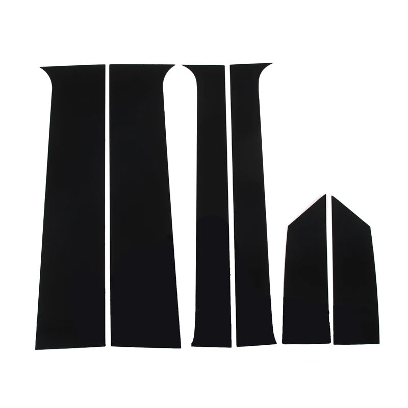 Car PC Pillar Post Cover Door Trim Window Molding Sticker For Mercedes Benz Vito/V-Class V250 V260L 2015-2021