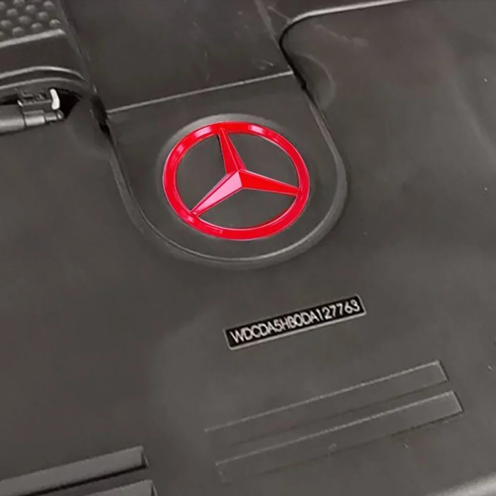 Metal AMG Logo Sticker & Engine Cover Decal for Mercedes-Benz A/C/E-Class W246 | MERCEDES-BENZ