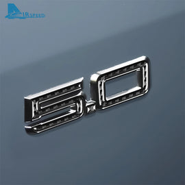 Real Soft Carbon Fiber Rear Panel Trim for Ford Mustang GT (2024-2026) | LHD & RHD