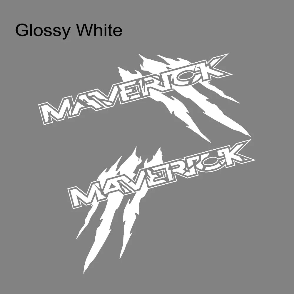 Ford Maverick Claw Style Pickup Bed Side Graphic Kit – Vinyl Decal (2 Pcs) | XLT, XL, V8 | 4 Sizes, 11 Finishes