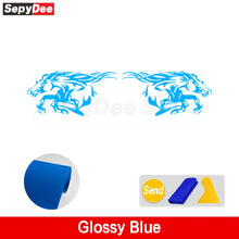 Load image into Gallery viewer, Running Horse Side &amp; Rear Fender Decal | 2-Piece Vinyl for Mustang, Challenger, Porsche &amp; Ford