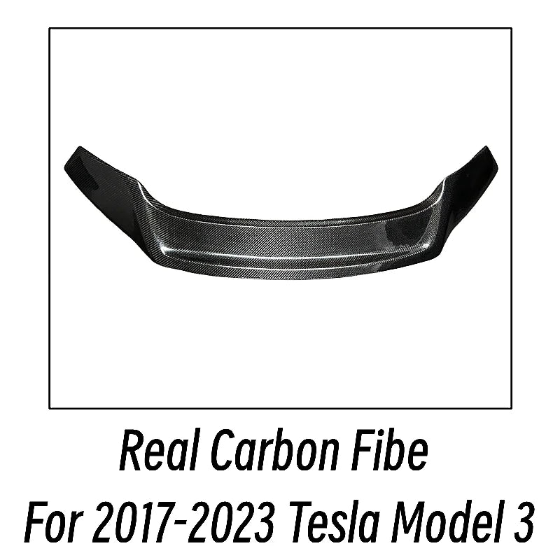 Ducktail Lip Spoiler for Tesla Model 3 (2017–2023) | Rear Trunk Lid Boot Wing — Body Kit
