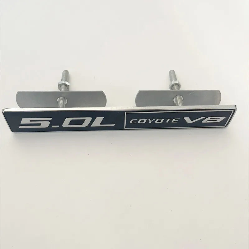 3D Metal 5.0 COYOTE V8 Rear Trunk / Fender Emblem Badge Sticker | Ford Car Accessory
