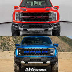 Custom Vinyl Decal Kit for Ford F-150 Raptor 3rd Gen 3.5T (2023) | Special KK Wrap