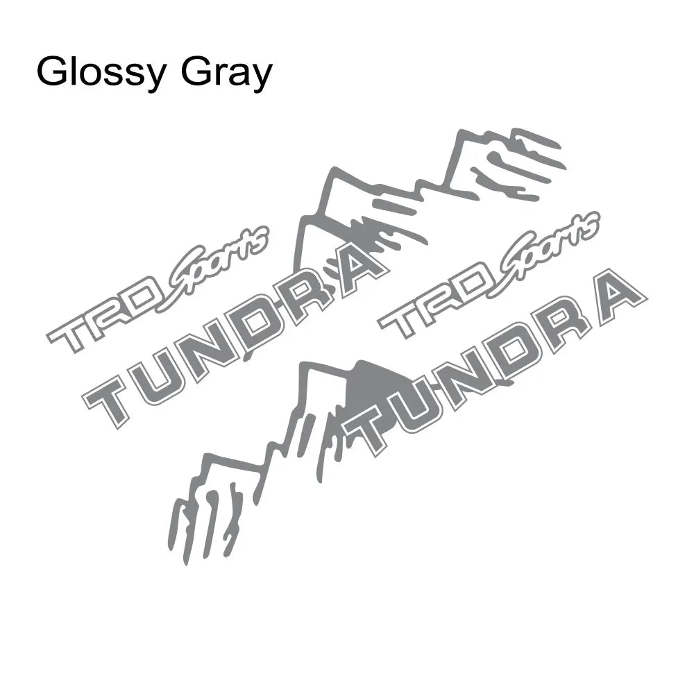 Body Side Door Decal for Toyota Tundra TRD / SR / SR5 / Limited / Platinum | 4-Piece Matte Vinyl Kit