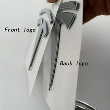 Cargar imagen en el visor de la galería, Zinc Alloy Front Hood Logo Sticker for Tesla Model 3 / Model Y | Auto Body Styling Emblem