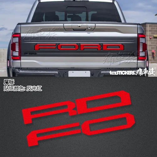 Custom Vinyl Decal Kit for Ford F-150 Raptor 3rd Gen 3.5T (2023) | Special KK Wrap