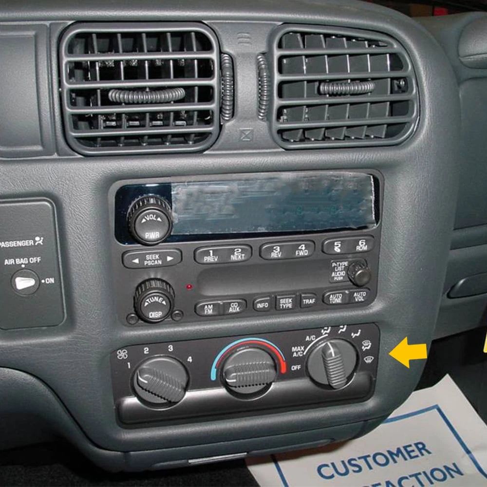 A/C Knob for Chevy Blazer (1998–2005) | 1/3/9/15-Piece Set